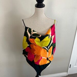 Gilli Multicolor Floral Bodysuit